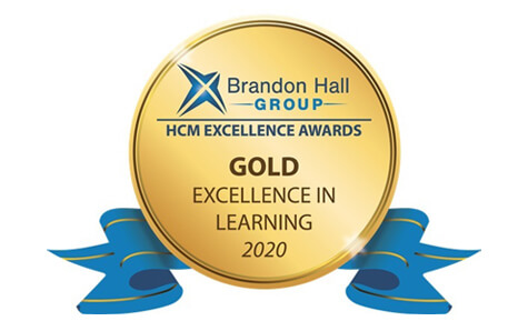 9 Brandon Hall HCM Awards including 2 Gold awards for Best Use of Blended Learning and Best Advance in Custom Content