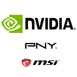 Nvidia / PNY and MSI Graphic Cards - Korean
